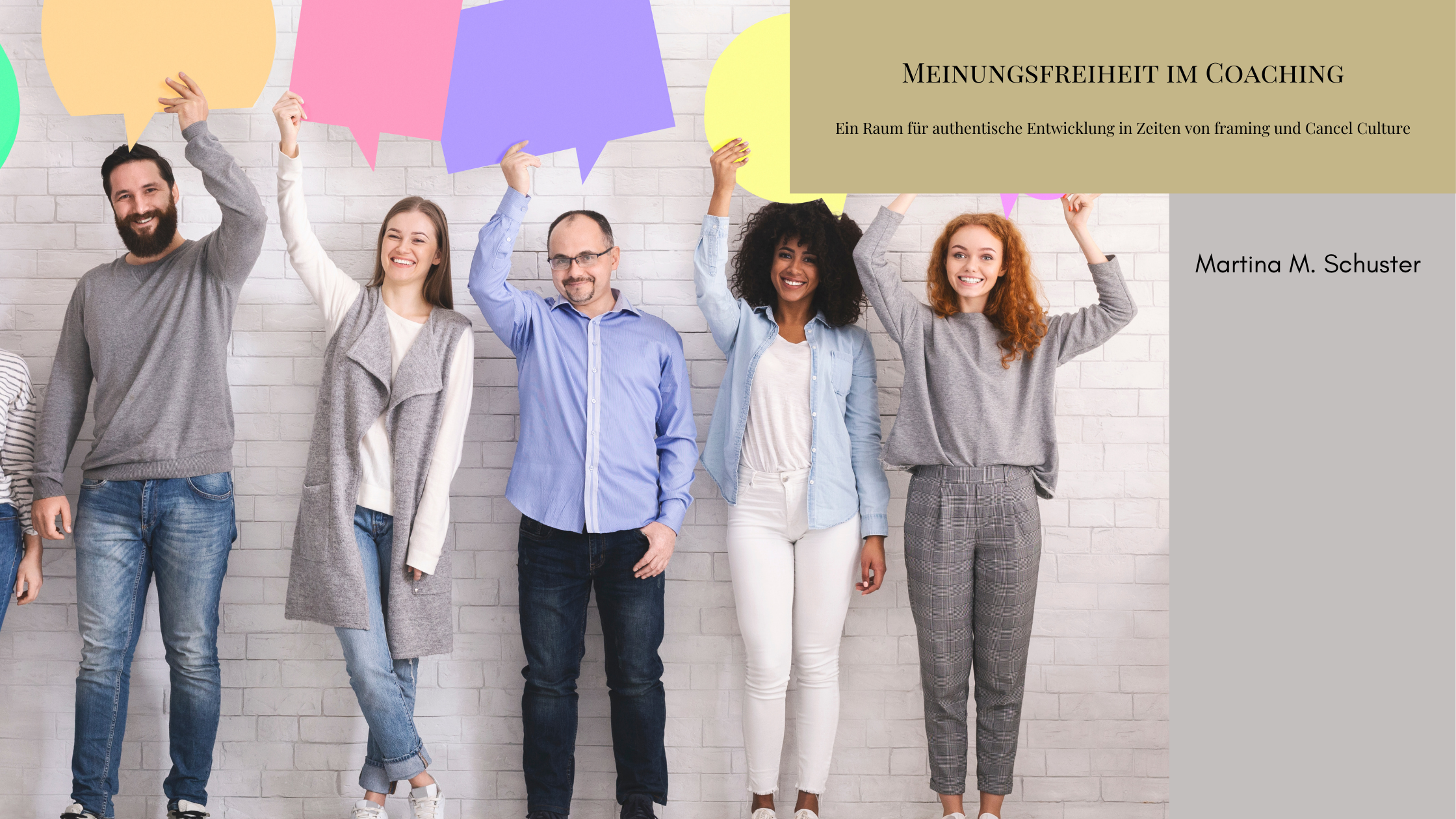 Blogartikel zur Meinungsfreiheit im Coaching